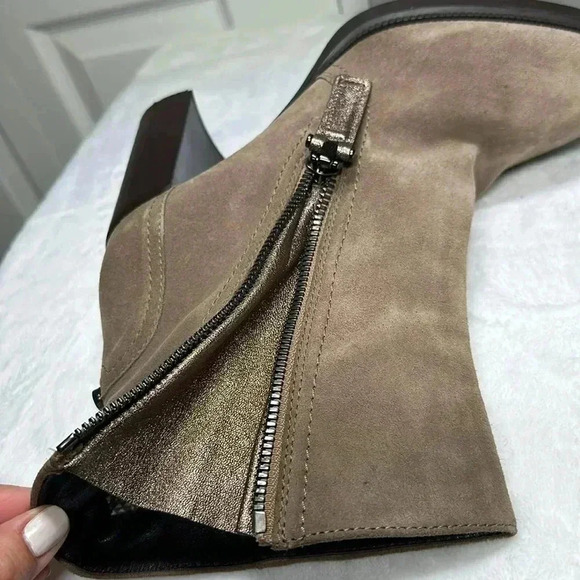 Aquatalia SZ 10 Taupe Ilenia Boots - Picture 6 of 8
